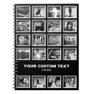 Create-Your-Own Photo Collage Notebook