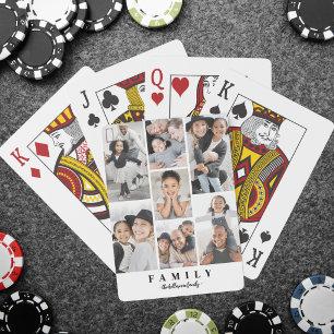 Create Your Own Photo Collage Playing Cards