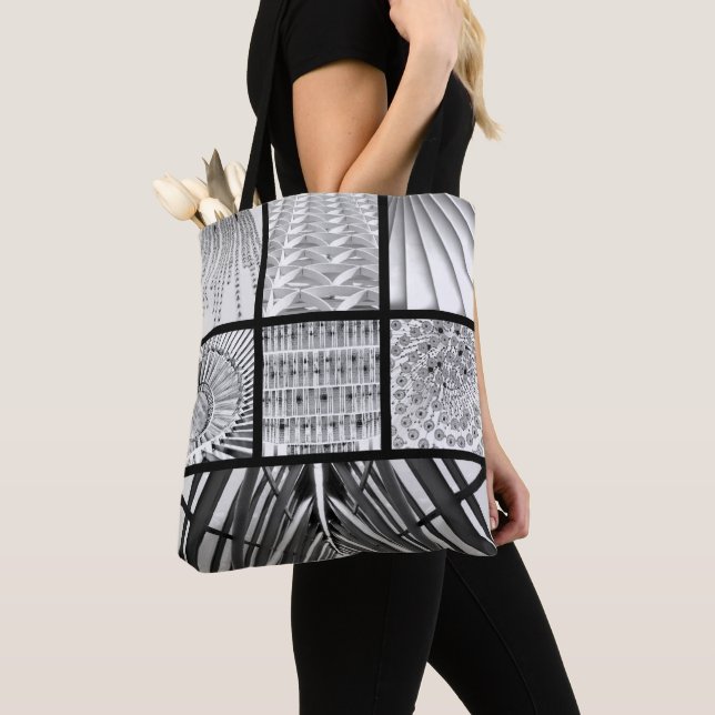Create Your Own Photo Collage Tote Bag (Close Up)
