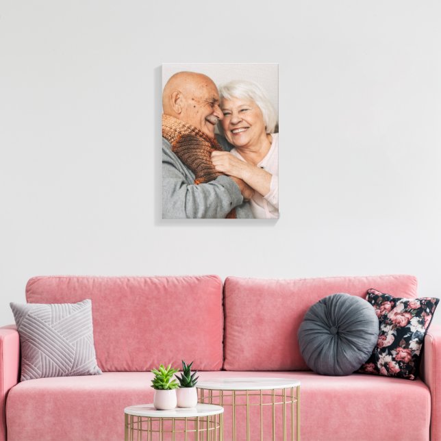 Create Your Own Photo Custom Pic Canvas Print (Insitu(LivingRoom))