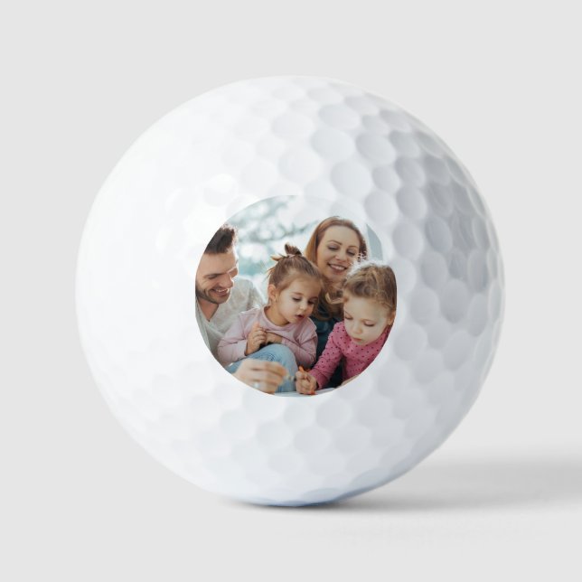 Create Your Own Photo Custom Pic DIY Golf Balls (Front)