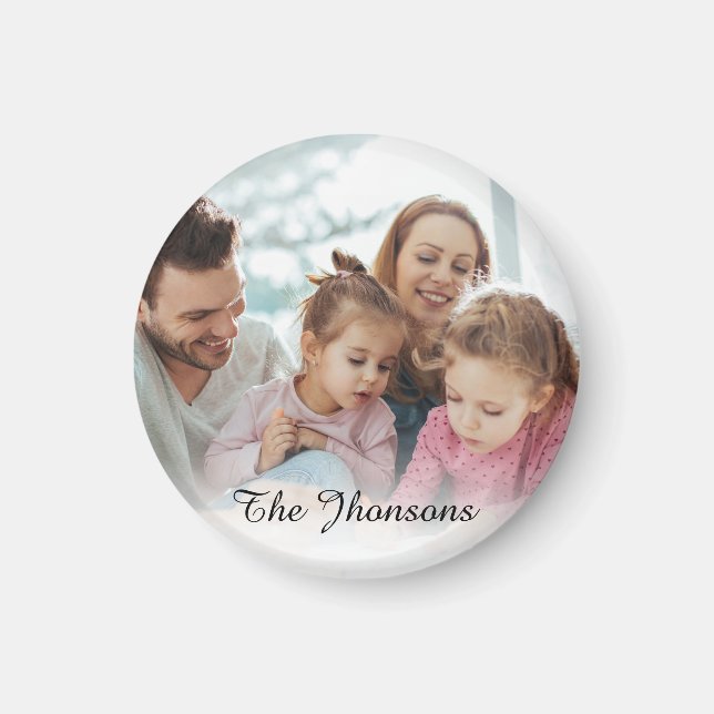 Create Your Own Photo Custom Pic DIY Magnet (Front)