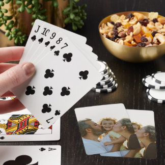 Create Your Own Photo Custom Pic DIY  Playing Cards