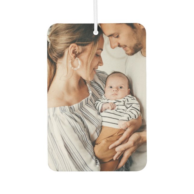 Create Your Own Photo Custom Pic Double Sided Air Freshener (Front)