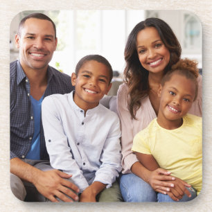 Create Your Own Photo Custom Pic Double Sided Coaster