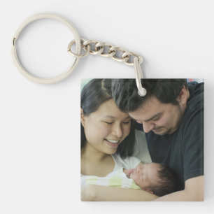 Create Your Own Photo Custom Pic Double Sided Keychain