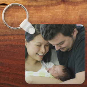 Create Your Own Photo Custom Pic Double Sided Keychain
