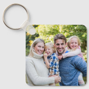 Create Your Own Photo Custom Pic Double Sided Keychain