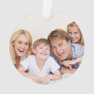 Create Your Own Photo Custom Pic Double Sided Ornament