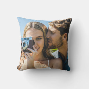 Create Your Own Photo Custom Pic Double Sided Throw Pillow