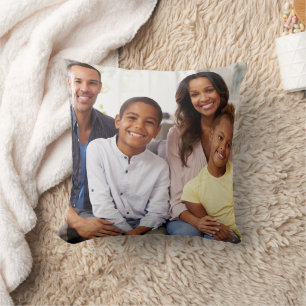 Create Your Own Photo Custom Pic Double Sided Throw Pillow
