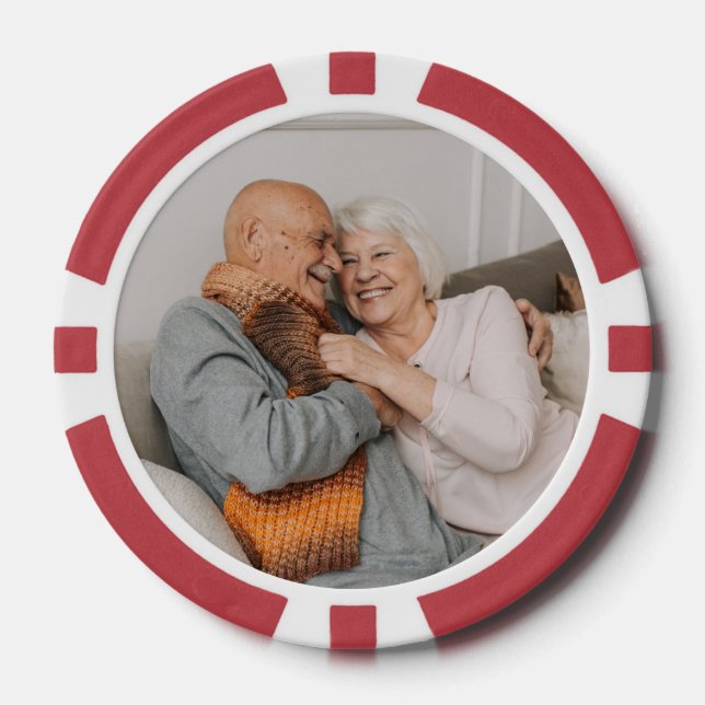 Create Your Own Photo Custom Pic Poker Chips (Front)