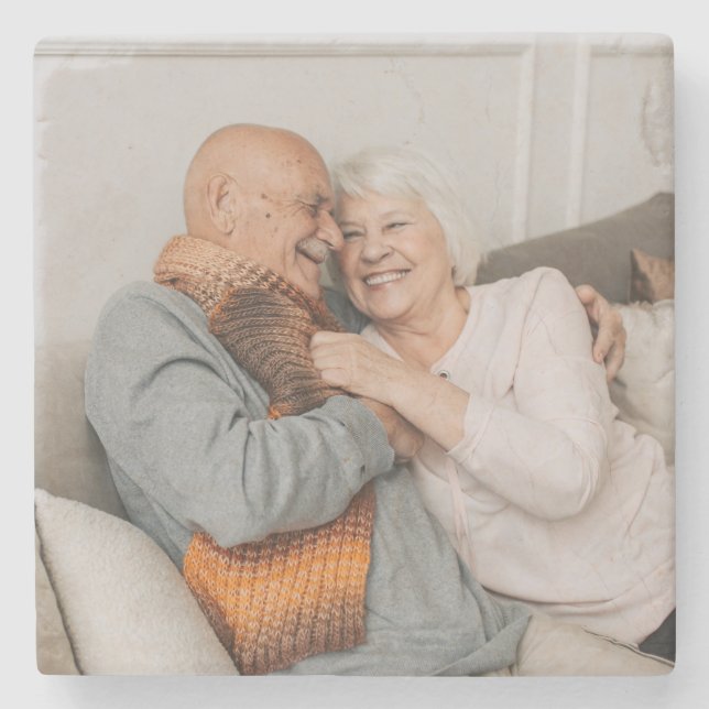 Create Your Own Photo Custom Pic Stone Coaster (Front)