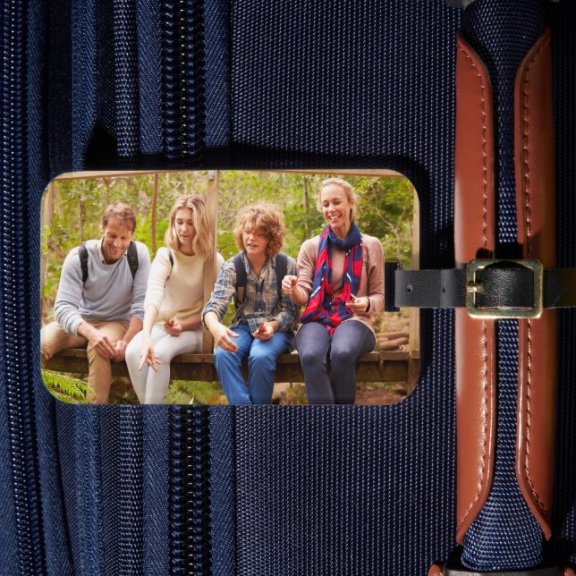 Create Your Own Photo Custom Picture DIY Luggage Tag (Front Insitu 4)