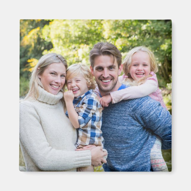 Create Your Own Photo Custom Picture DIY Magnet (Front)