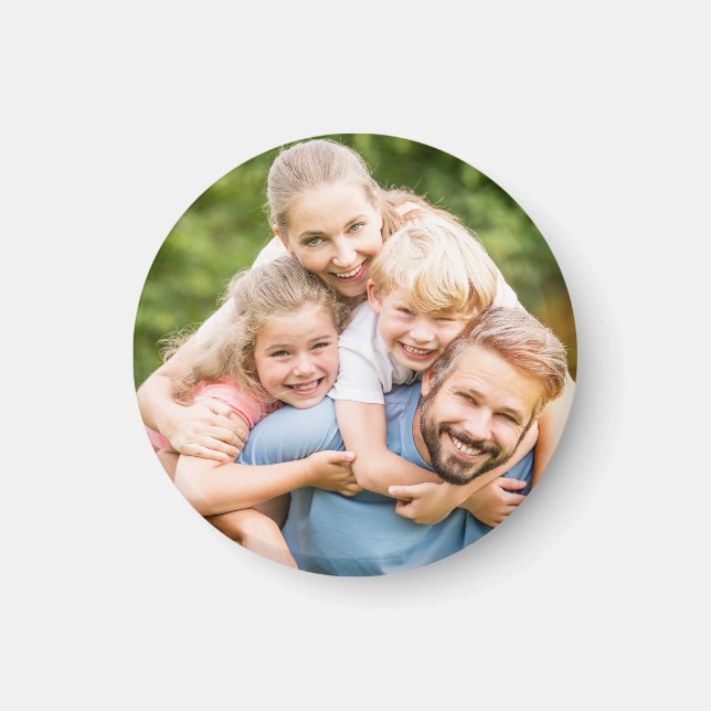 Create Your Own Photo Custom Picture DIY Magnet (Front)