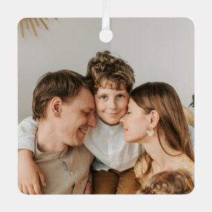 Create Your Own Photo Custom Picture DIY  Metal Ornament