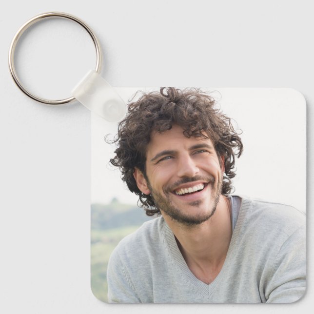 Create your Own Photo Custom Picture Keychain (Front)