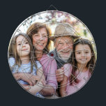 Create your Own Photo Dartboard<br><div class="desc">Personalized Photo Dartboard. This custom dartboard features your own photo printed in the center, making it a fun and memorable gift for grandparents or any family member. Add a favorite family photo, a snapshot from a vacation, or a picture of someone special to turn it into a meaningful keepsake. The...</div>
