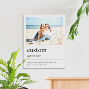 Create Your Own Photo Definition Canvas Print