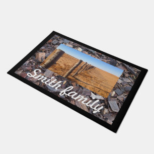 Create your own photo door mat