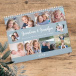 Create Your Own Photo Family Modern Script 2026 Calendar<br><div class="desc">Create your own 2026 photo calendar for Grandma and Grandad, featuring modern script typography. Add your own family photos to make a personalized keepsake they’ll treasure all year. A cute and thoughtful Christmas gift idea!</div>