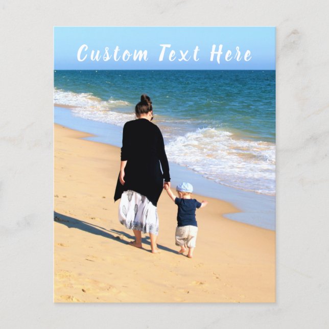 Create Your Own Photo Flyers with Custom Text (Front)