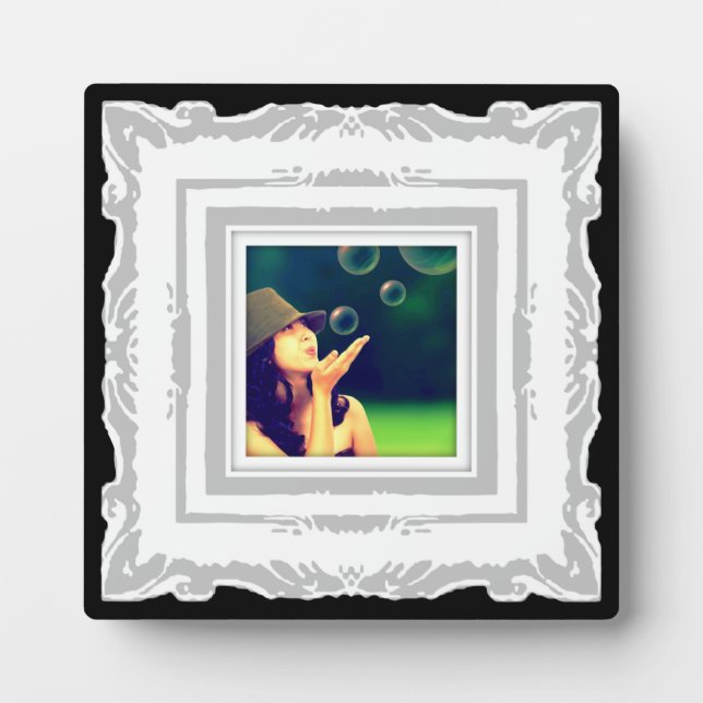 Create-Your-Own Photo Frame Plaque (Front)