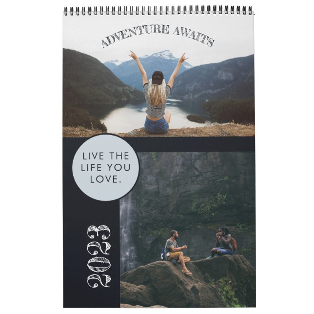 Create Your Own Photo Friends Travel Calendar (Cover)