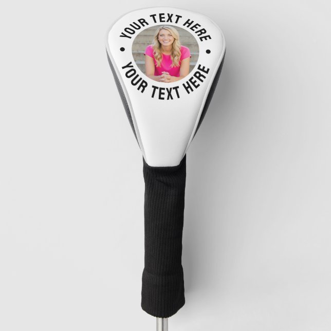 Create your Own Photo Golf Head Cover (Front)