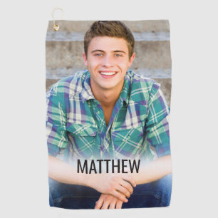 Create your Own Photo Golf Towel