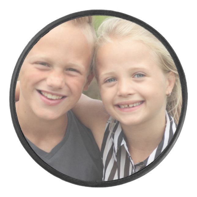 Create Your Own Photo Hockey Puck (Front)