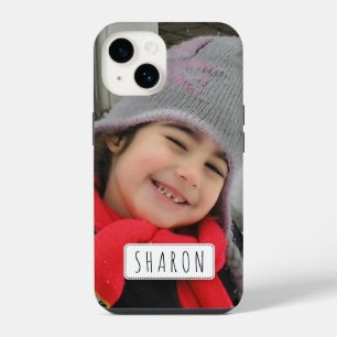 Create your own  photo iPhone case with name