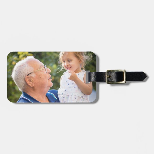 Create Your Own Photo  Luggage Tag (Front Horizontal)