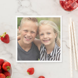 Create Your Own Photo  Napkin