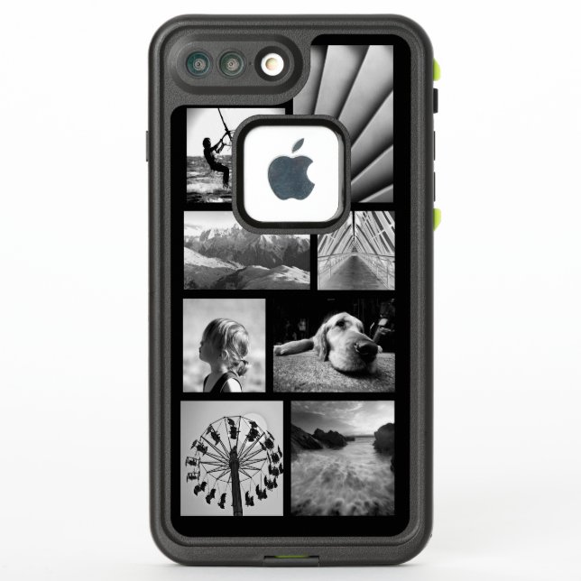 Create Your Own Photo or Image Collage LifeProof iPhone Case (Back)