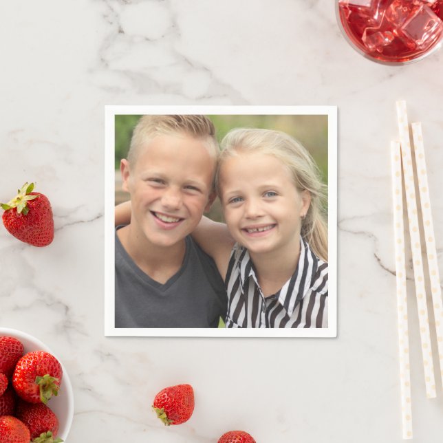 Create Your Own Photo Paper Napkins (Insitu)