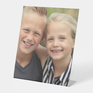 Create Your Own Photo Pedestal Sign