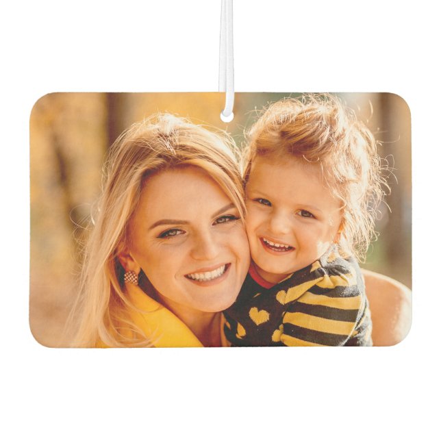 Create Your Own Photo Personalized Custom Air Freshener (Front)