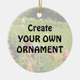 Create Your Own Photo Plaque Ceramic Ornament