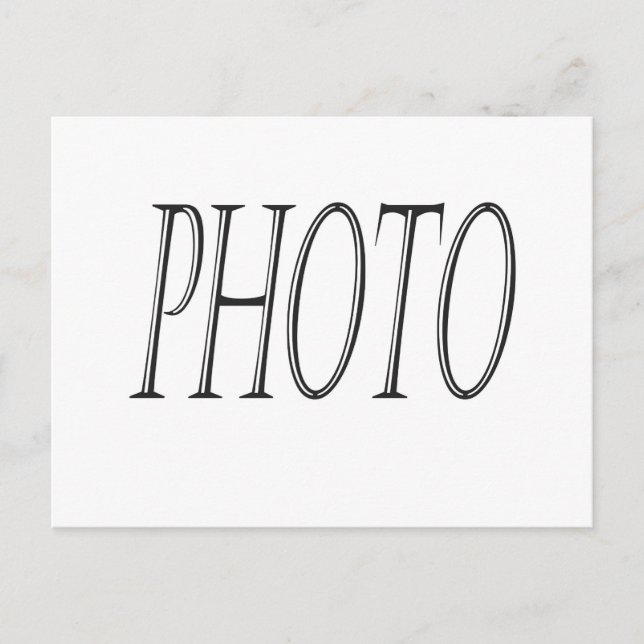 Create your own photo postcard (Front)