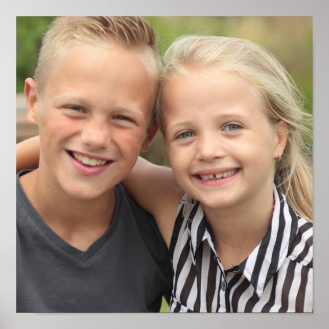 Create Your Own Photo Poster (Front)