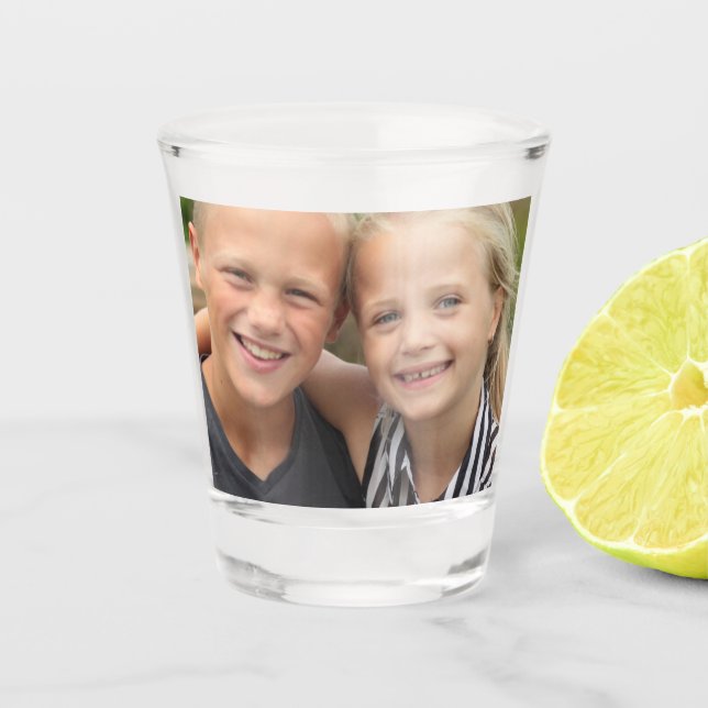 Create your own photo shot glass (Front)
