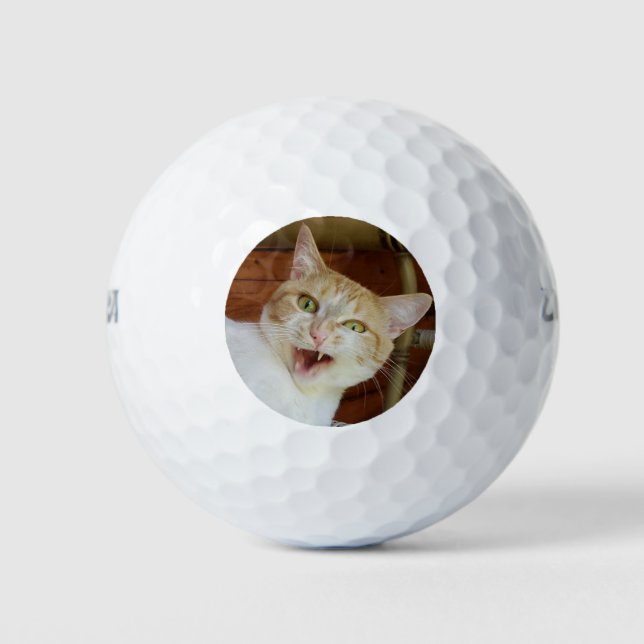 Create Your Own Photo Template Golf Balls (Front)