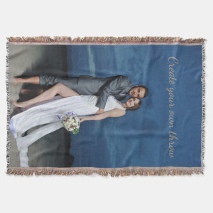 Create Your Own Photo Throw Blanket