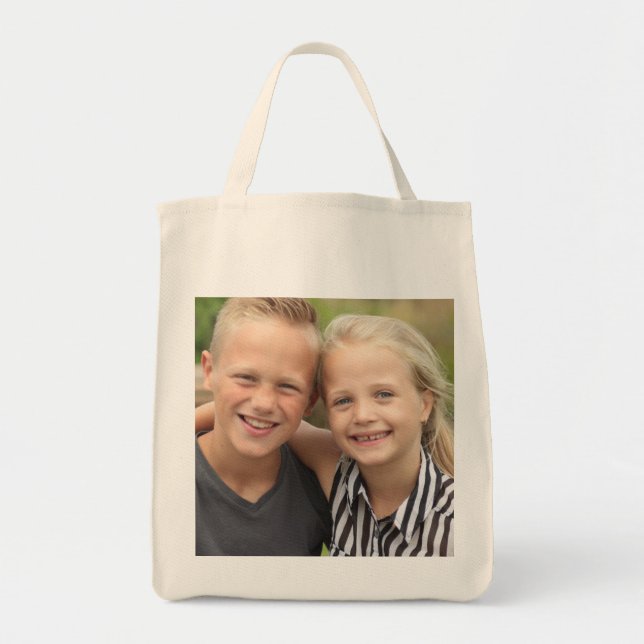 Create Your Own Photo Tote Bag (Front)