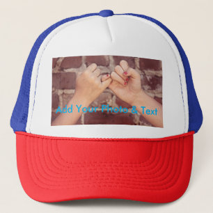 Create Your Own Photo Trucker Hat