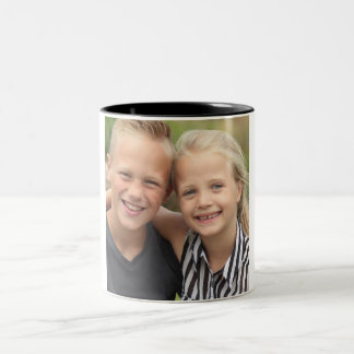 Create Your Own Photo Two-Tone Mug