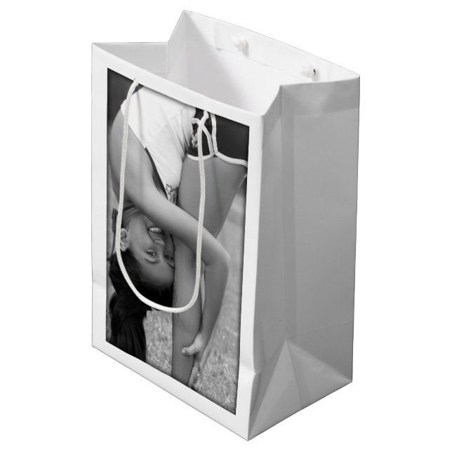 Create-Your-Own Photo Upload Gift Bag (Front Angled)