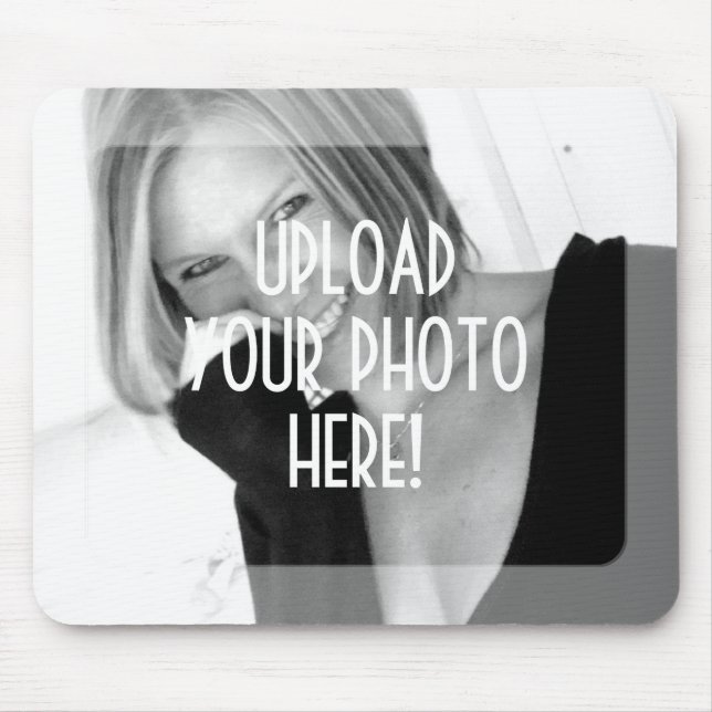 Create-Your-Own Photo Upload Mousepad (Front)